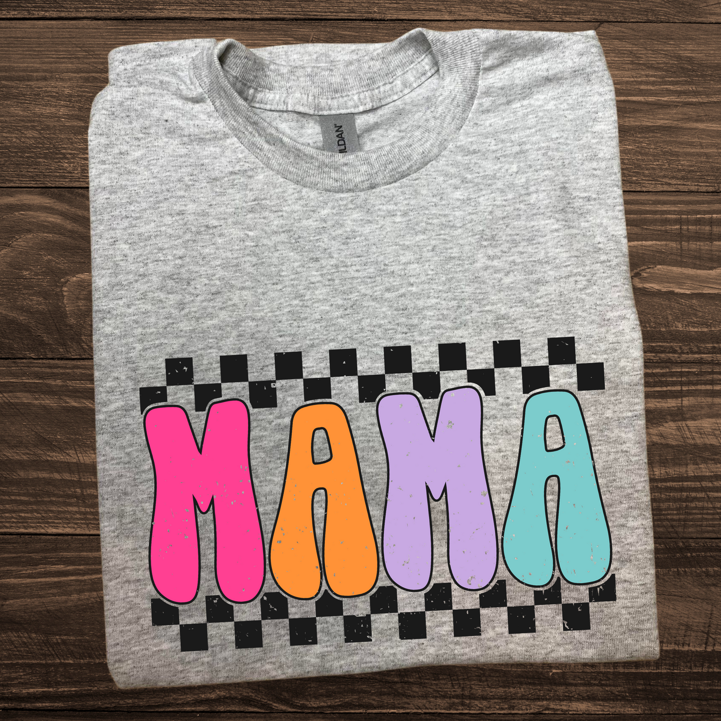 Checkered Mama TShirt / Sweatshirt