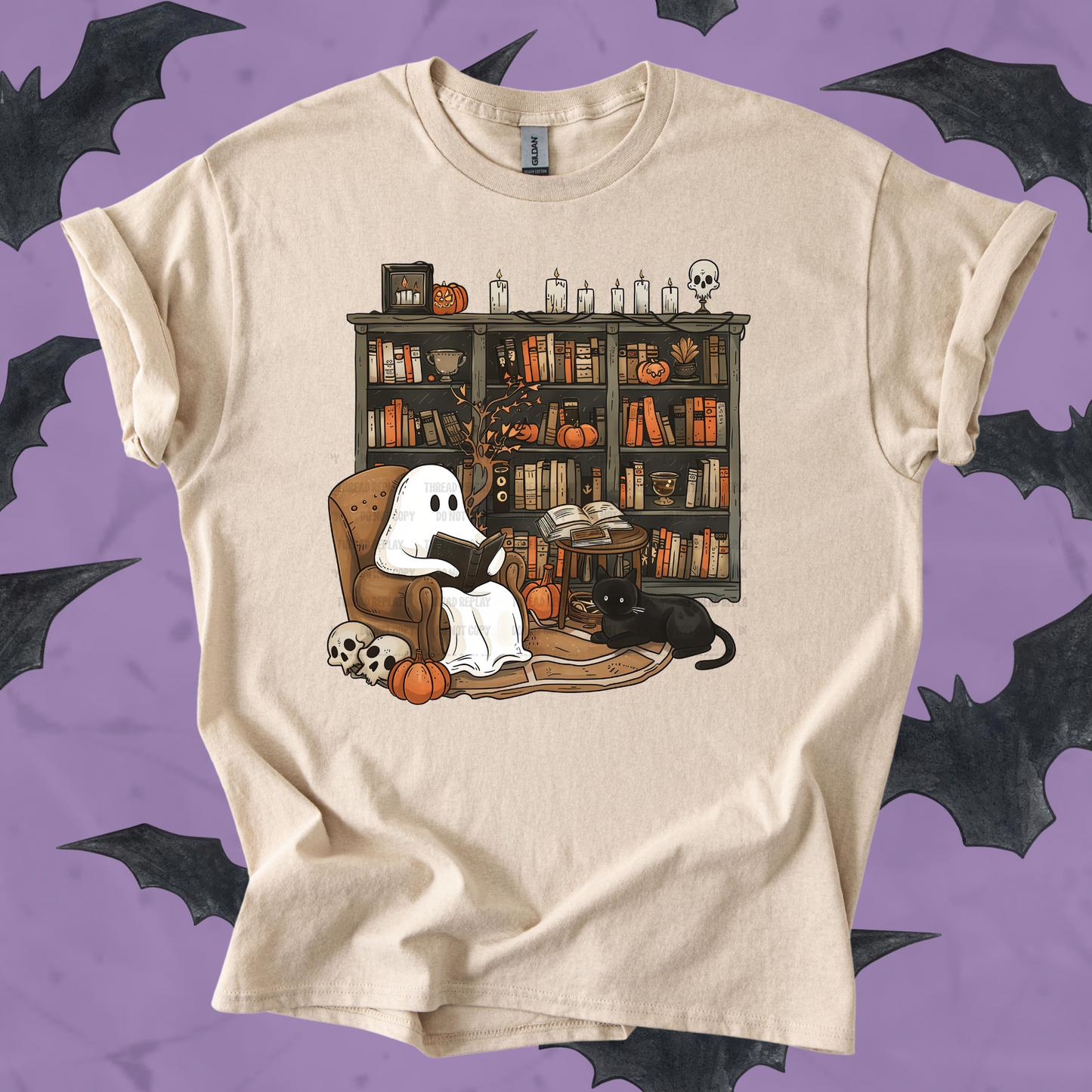 Ghost Bookshelf Short Sleeve / Sweatshirt