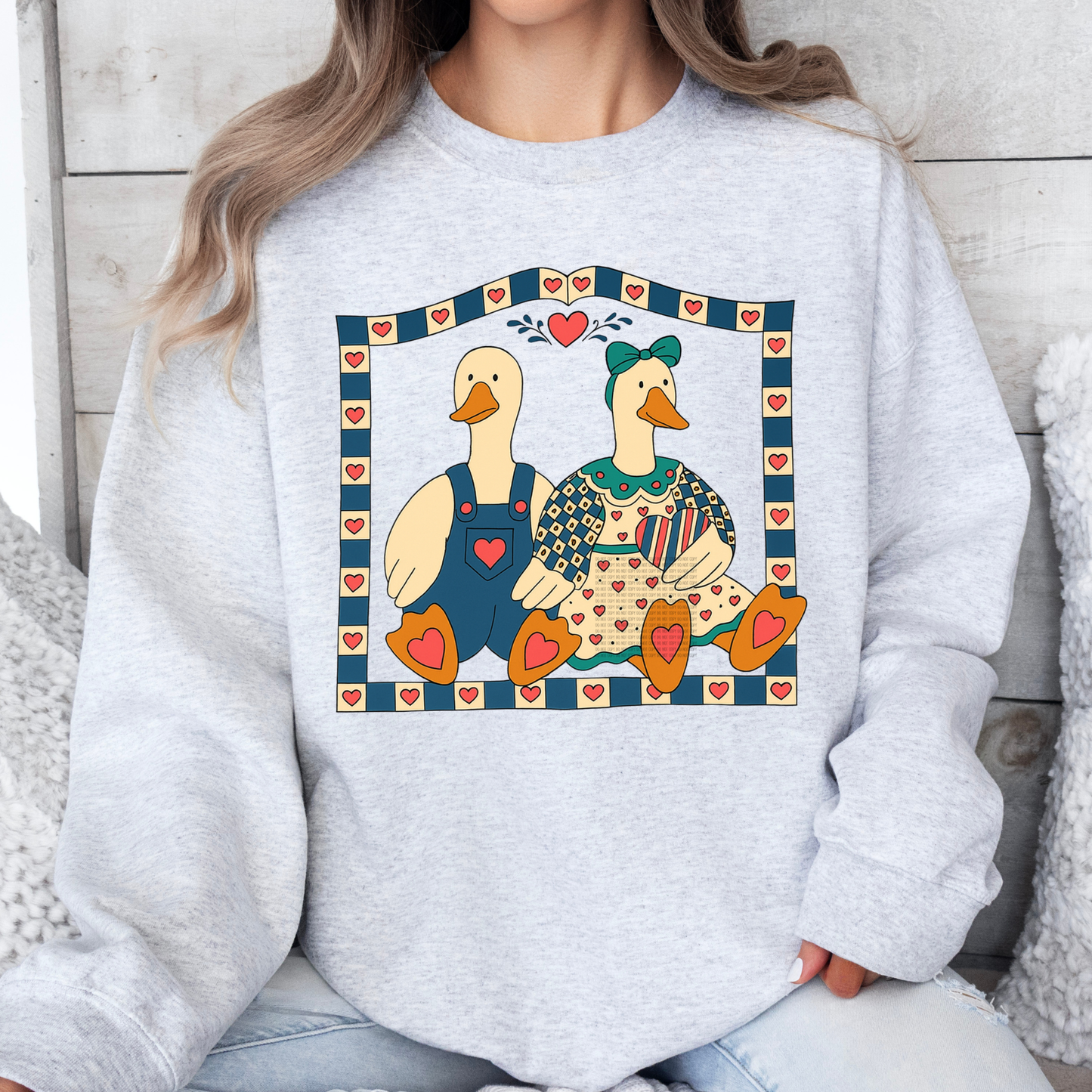 Vintage Goose Sweatshirt / Short Sleeve Tee