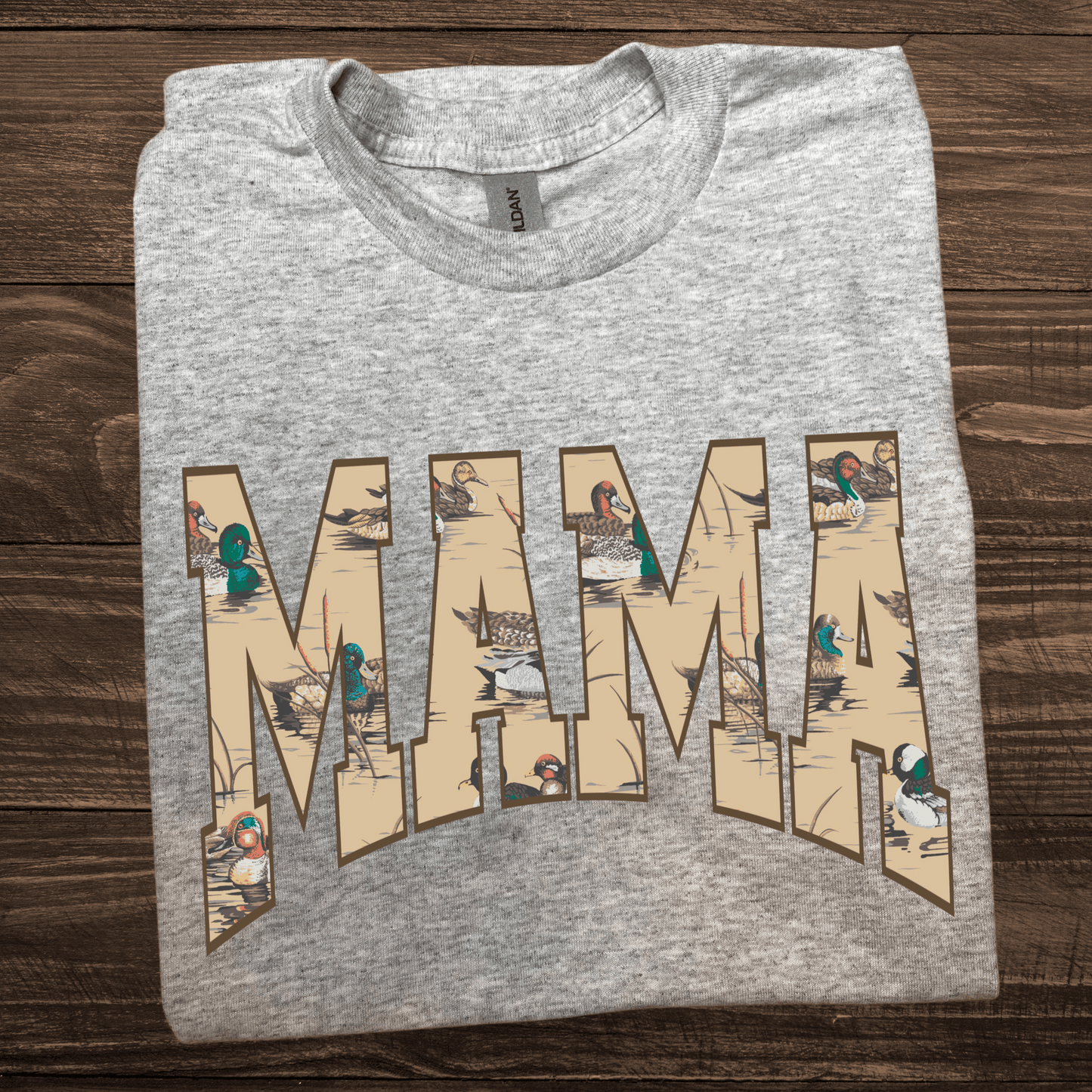 Mallad Duck Varsity Mama T-shirt / Sweatshirt