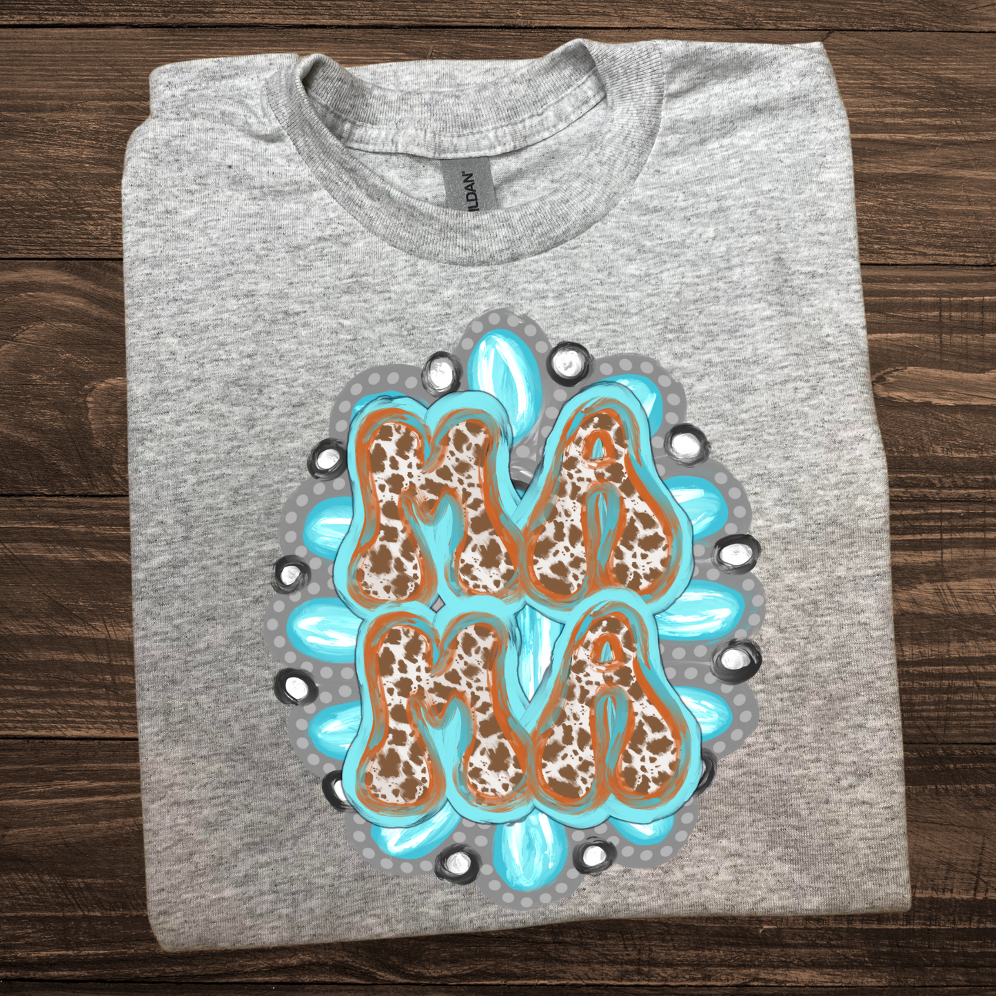 Turquoise Mama T-shirt / Sweatshirt