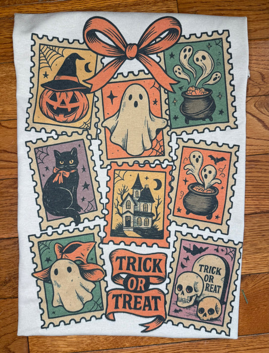 Vintage Halloween Postage Tee