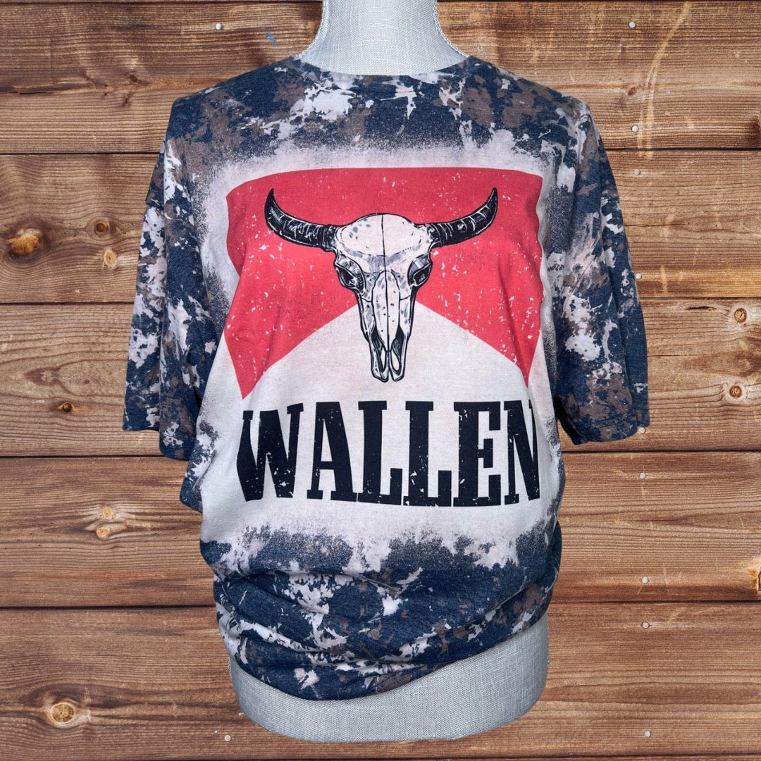 Wallen Cowhide Bleached Tee