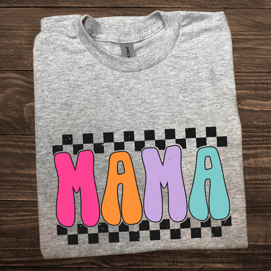 Checkered Mama TShirt / Sweatshirt