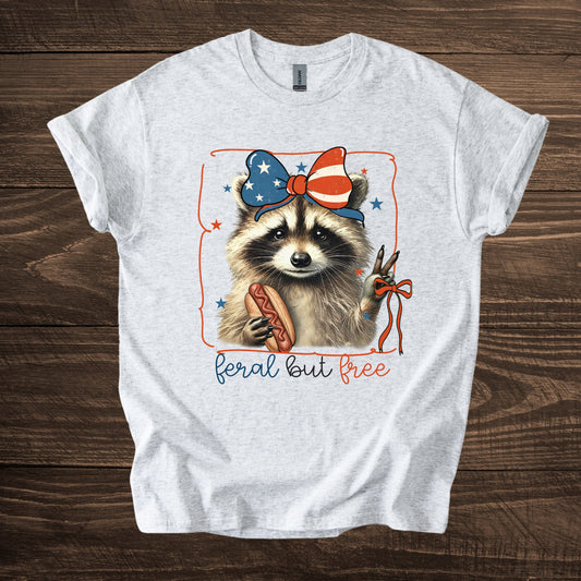 Feral But Free Tee