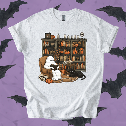 Ghost Bookshelf Short Sleeve / Sweatshirt