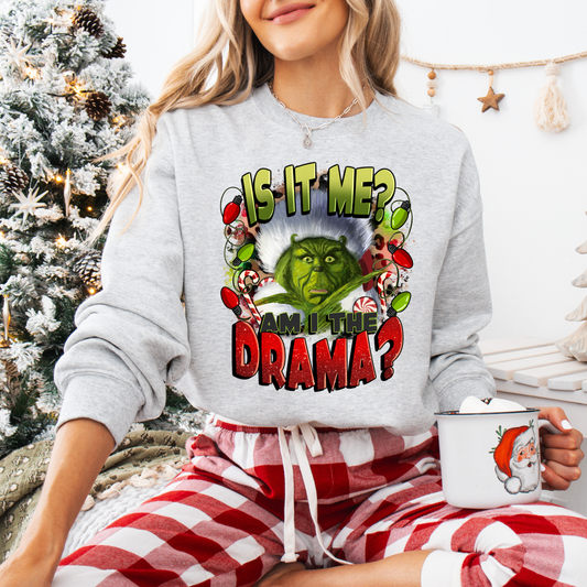 Is It Me?? Christmas Sweatshirt or Short Sleeve