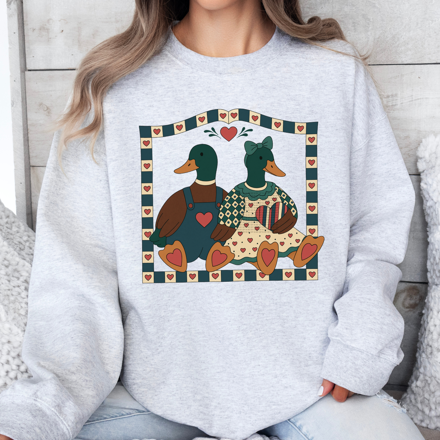 Vintage Mallard Duck Sweatshirt / Short Sleeve Tee