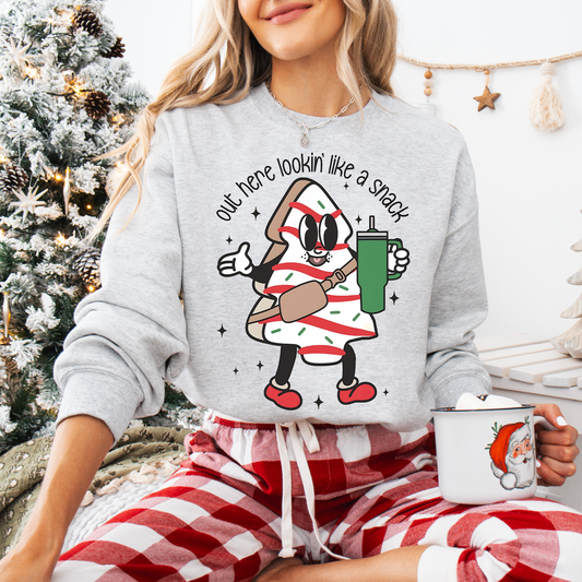 Lookin' Like a Snack Sweatshirt or Short Sleeve