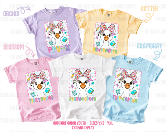 Comfort Color Youth Back To School Tee's!!