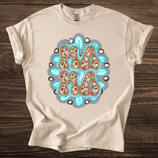 Turquoise Mama T-shirt / Sweatshirt